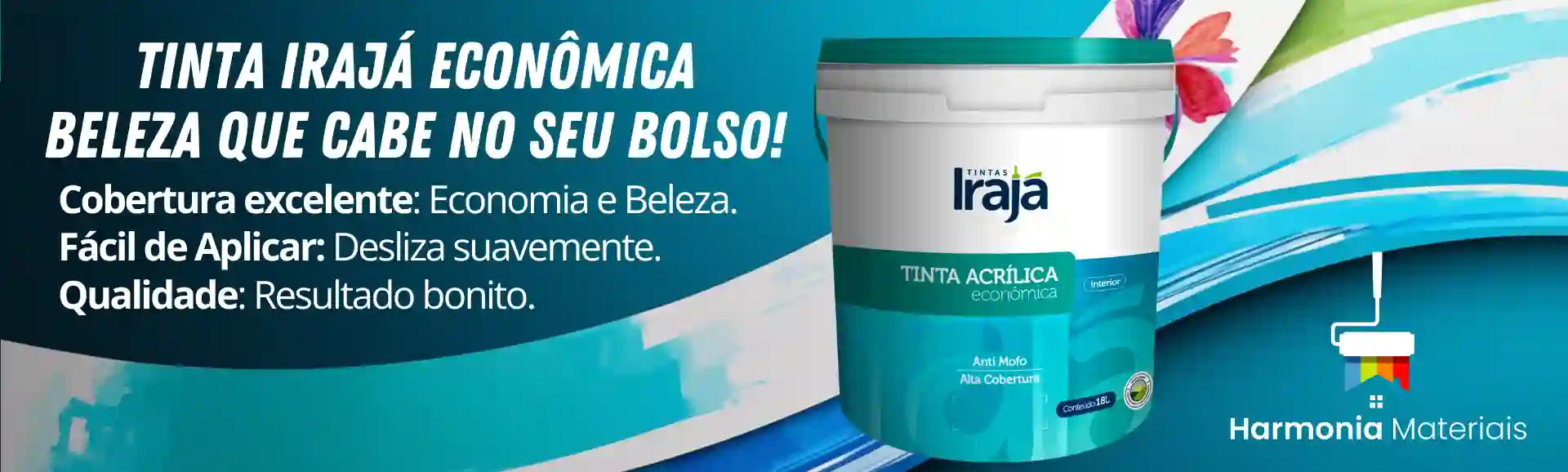 Tinta Irajá Econômica banner